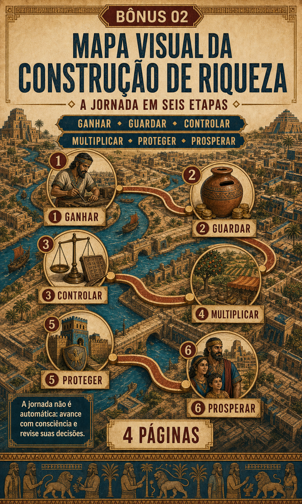 Bônus 2: Mapa Visual da Construção de Riqueza