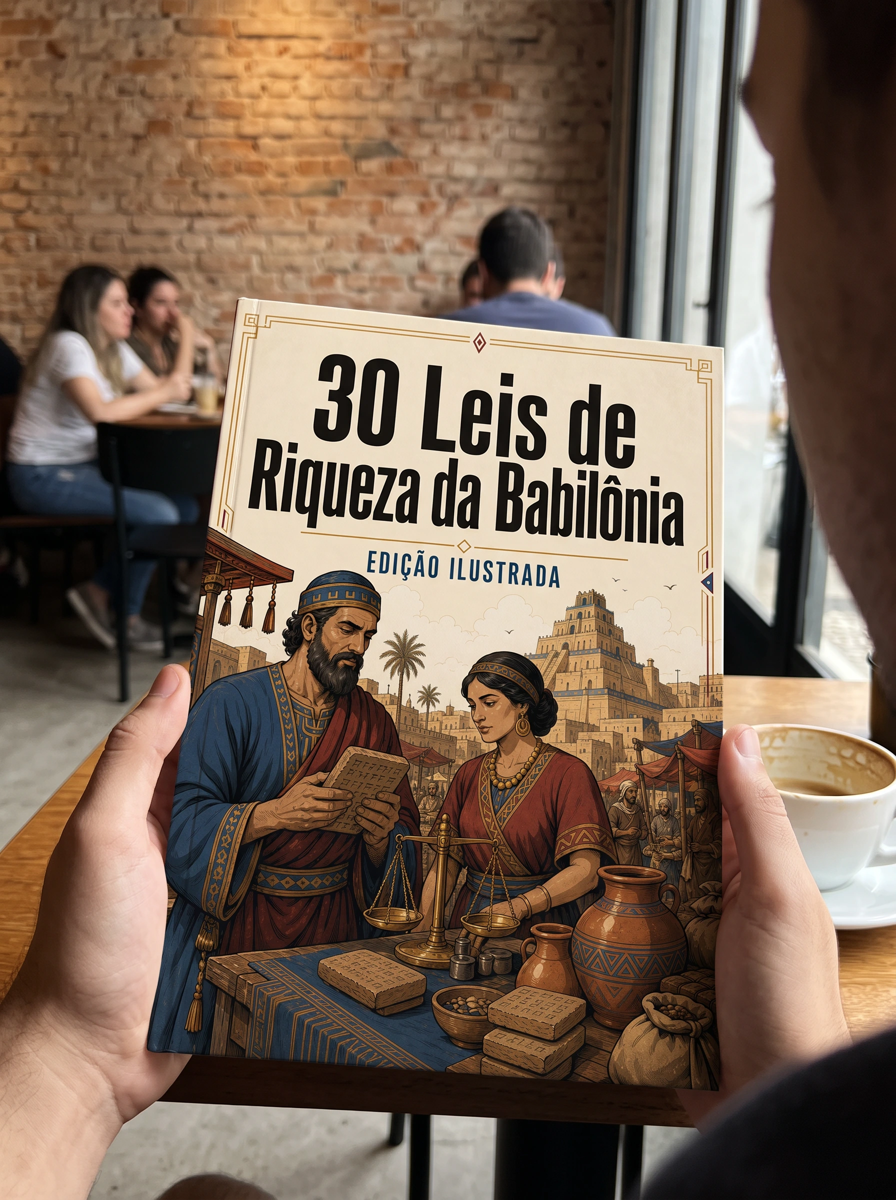 Livro 30 Leis de Riqueza da Babilônia em uso